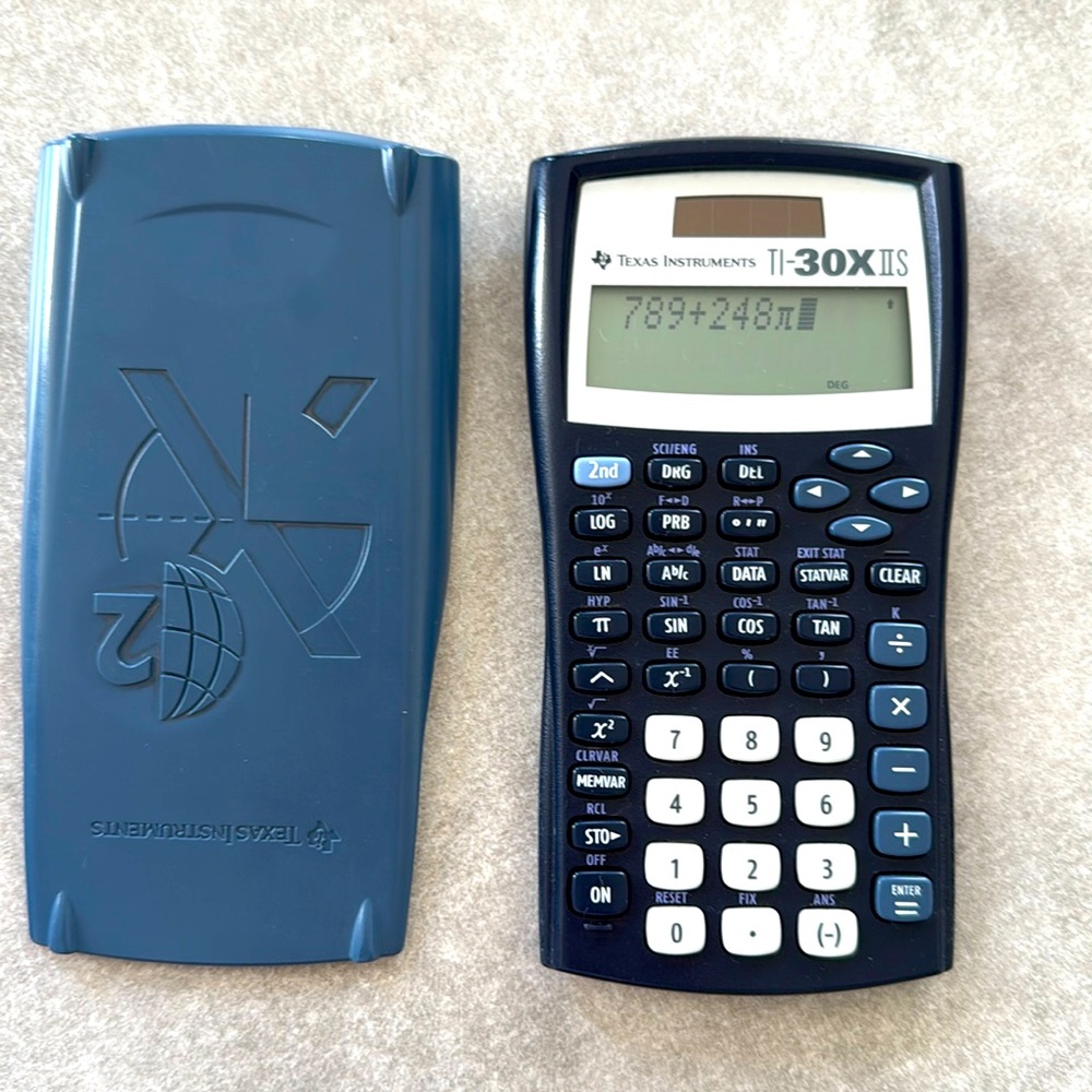 Texas Instruments YI-30X IIS Scientific Calculator With Cover- Great Condition